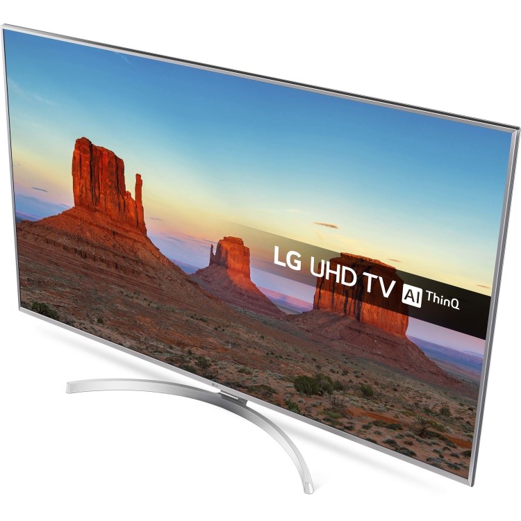 Refurbished LG 55UK7550PLA LED HDR 4K Ultra HD Smart TV 55" - black
