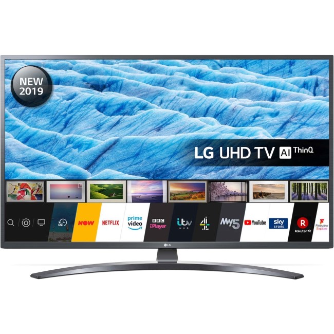 Refurbished LG 49" 4K Ultra HD with HDR10 LED Freeview Play Smart TV without Stand