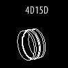 Elica 4D15D Round Connector