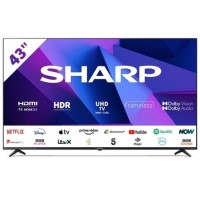 Sharp 4T-C43FN2KL2AB 43 inch Smart 4K Ultra HD Android LED TV