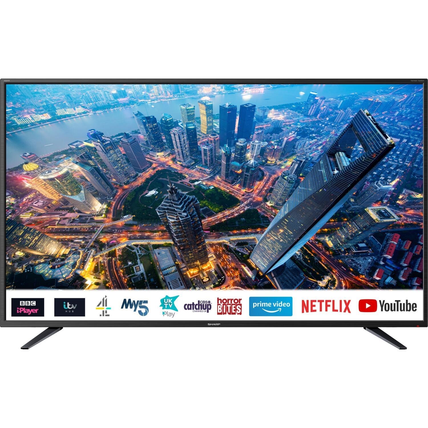 Sharp 55 inch Ultra 4k HDR Smart TV 4T-C55BJ2KF2FB | Appliances Direct