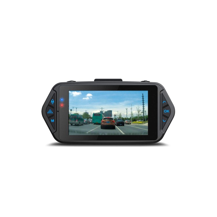 electriQ 1080p Wide 160 Degree Angle View Dash Cam with 2.7 Inch Screen Fast Ambarella Processor