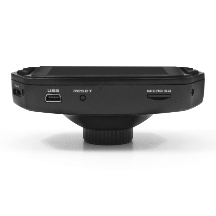 electriQ 1080p Wide 160 Degree Angle View Dash Cam with 2.7 Inch Screen Fast Ambarella Processor