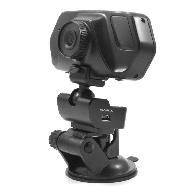 electriQ 1080p Wide 160 Degree Angle View Dash Cam with 2.7 Inch Screen Fast Ambarella Processor