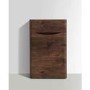 Walnut Back to Wall WC Toilet Unit - Without Toilet - W500 x D200mm