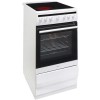 Amica 508CE2MSW 508CE2MSW 508CE2MSW 50cm Single Oven Electric Cooker With Ceramic Hob - White