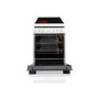 GRADE A2 - Amica 508CE2MSW 50cm Single Fan Oven Electric Cooker With Ceramic Hob - White