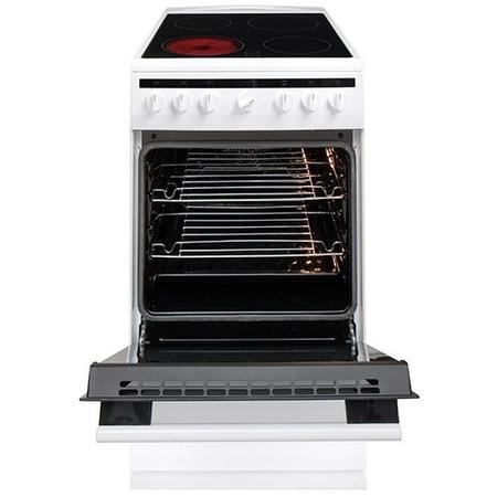 Amica 508CE2MSW 508CE2MSW 508CE2MSW 50cm Single Oven Electric Cooker With Ceramic Hob - White