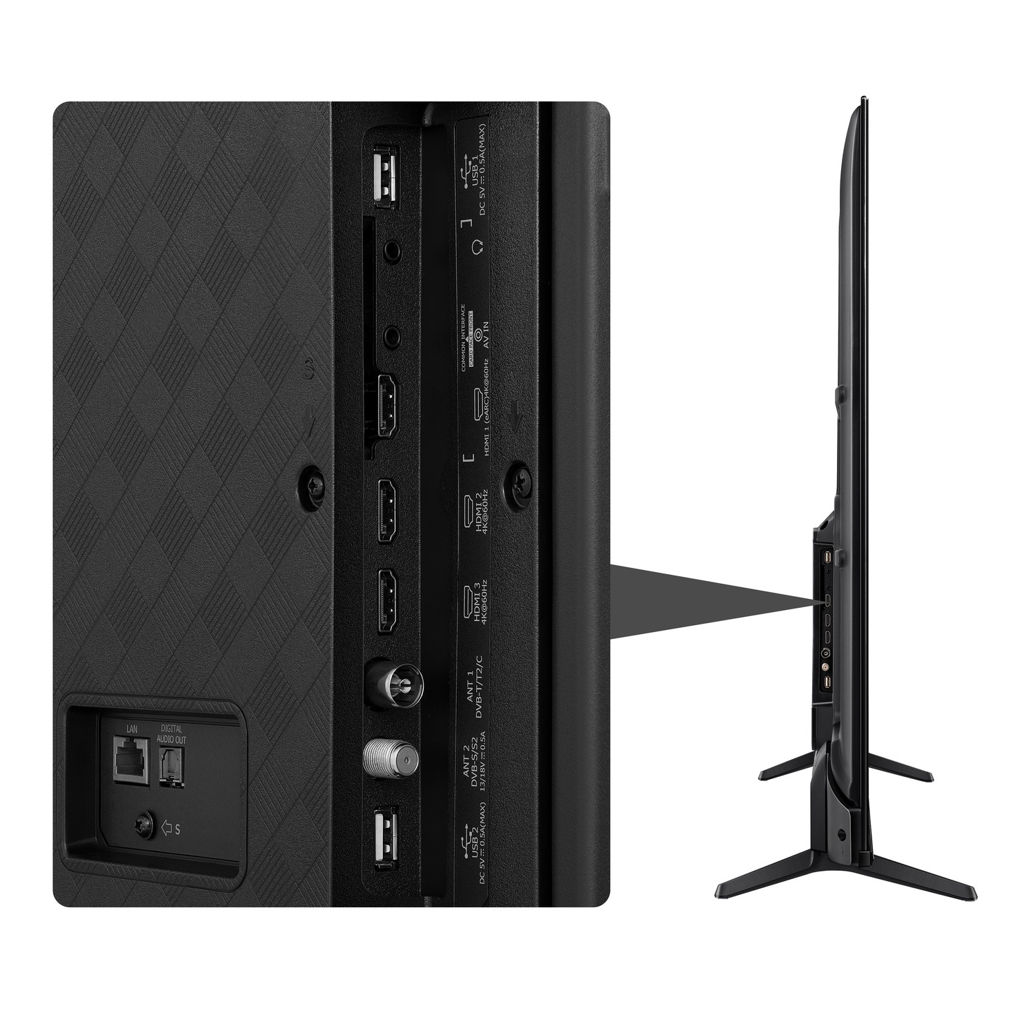 Hisense 50 inch A6K 4K UHD Smart HDR TV 50A6KTUK | Appliances Direct 