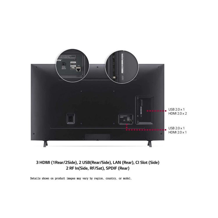 LG Nano75 NanoCell 50 Inch 4K HDR Smart TV