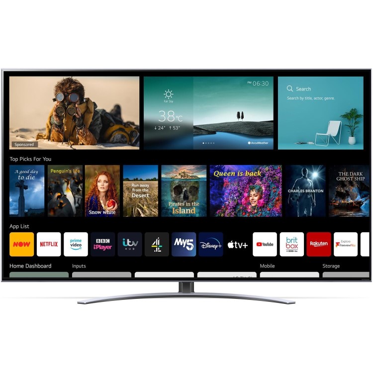 LG Nano88 NanoCell 50 Inch LED 4K HDR AI Processor Smart TV