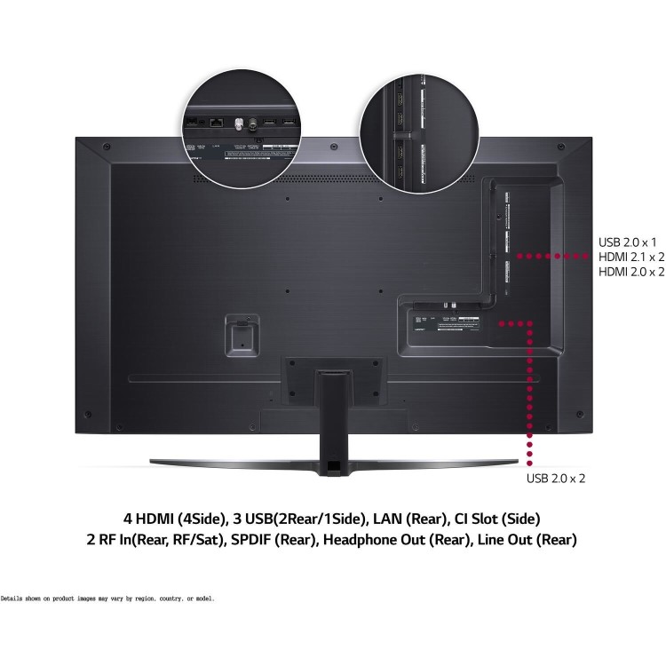 LG Nano88 NanoCell 50 Inch LED 4K HDR AI Processor Smart TV