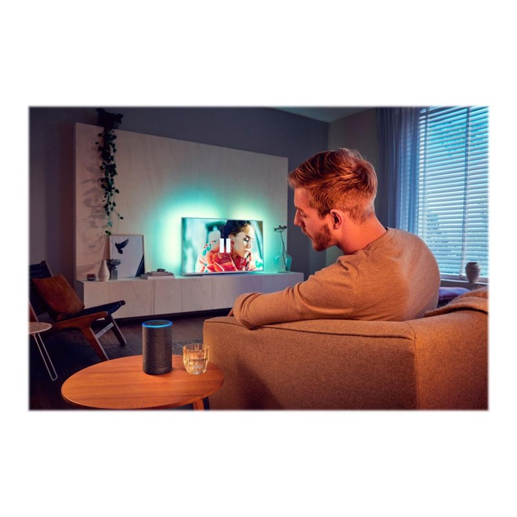 Refurbished PHILIPS Ambilight 50PUS7334/12 50" Smart 4K Ultra HD HDR LED TV with Google Assistant