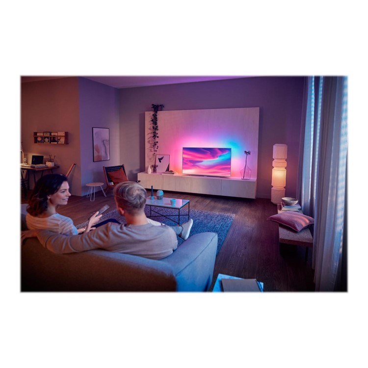 Refurbished PHILIPS Ambilight 50PUS7334/12 50" Smart 4K Ultra HD HDR LED TV with Google Assistant