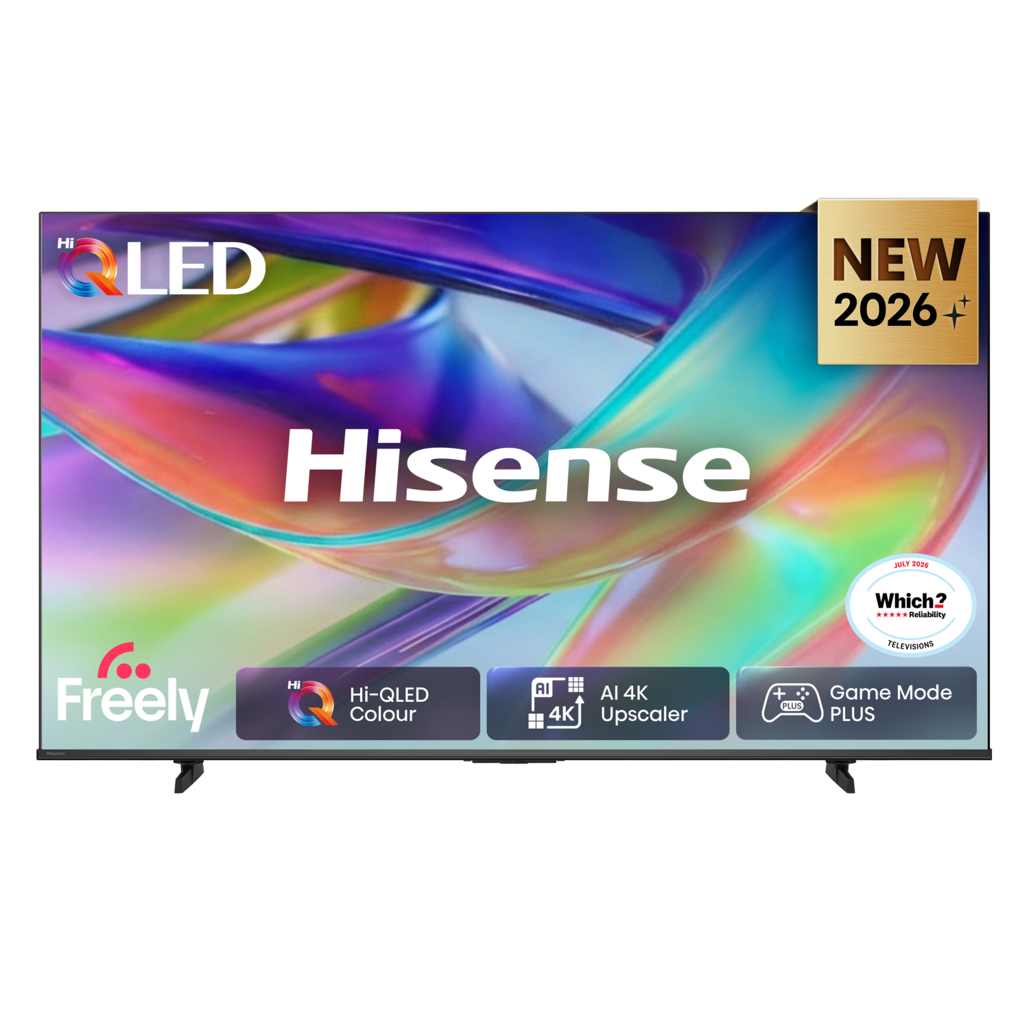 Hisense 50Q7stuk 50 Inch 4K Ultra Hd Qled Smart Tv With Freely & Dolby Vision Black, Laptops Direct - 50Q7STUK - Image 6
