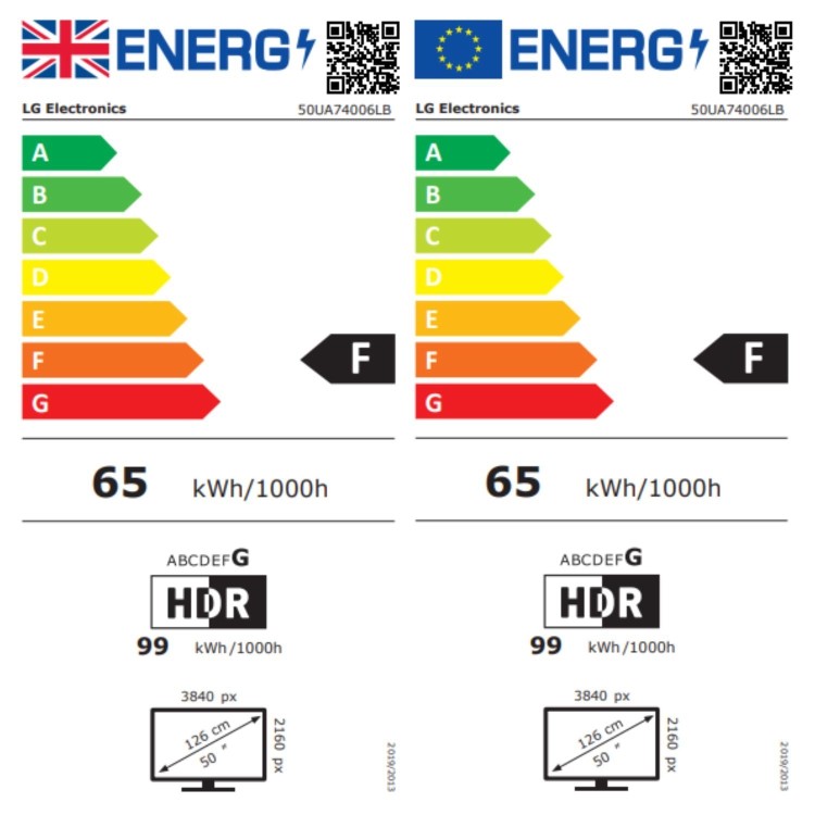 LG 50UA74006LB 50 4K Ultra HD Smart TV – AI Processor HDR10 Pro & webOS