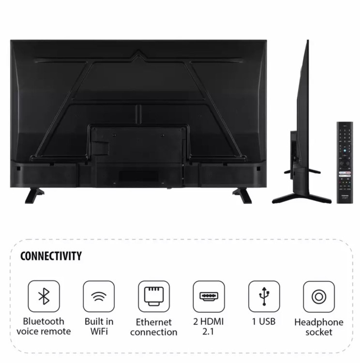 Toshiba 50UF2653DB 50 inch Smart 4K Ultra HD HDR LED TV