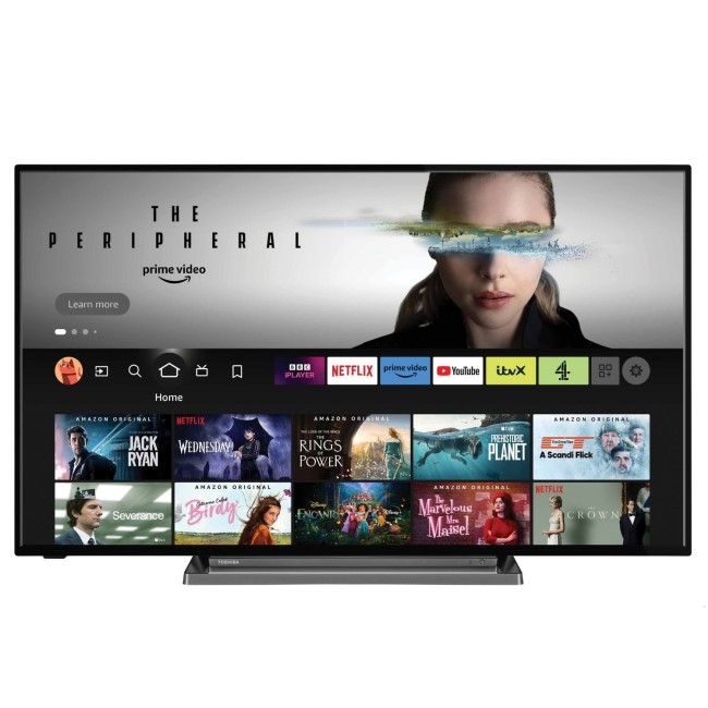 Toshiba UF3D 50 inch 4K HDR Fire Smart TV with Dobly Atmos and Onkyo designed Speakers