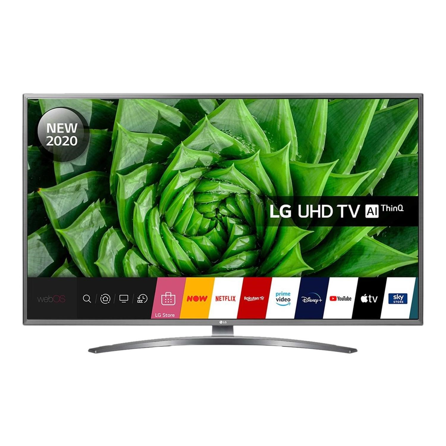 Refurbished LG 50 4K Ultra HD with HDR LED Freeview HD Smart TV