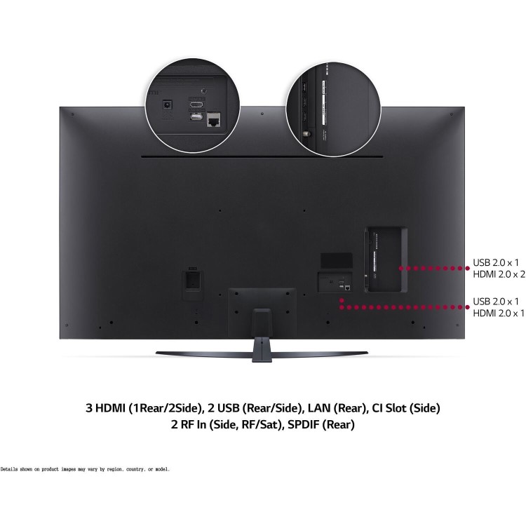 Refurbished LG 50" 8100 Series 4K Ultra HD with HDR10 LED Freesat HD Smart TV