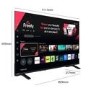 Toshiba 50UV1563DB 50 Smart 4K HDR LED TV – Dolby Vision & Freely Streaming