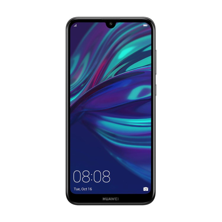 Grade A1 Huawei Y7 2019 Midnight Black 6.26" 32GB 4G Unlocked & SIM Free