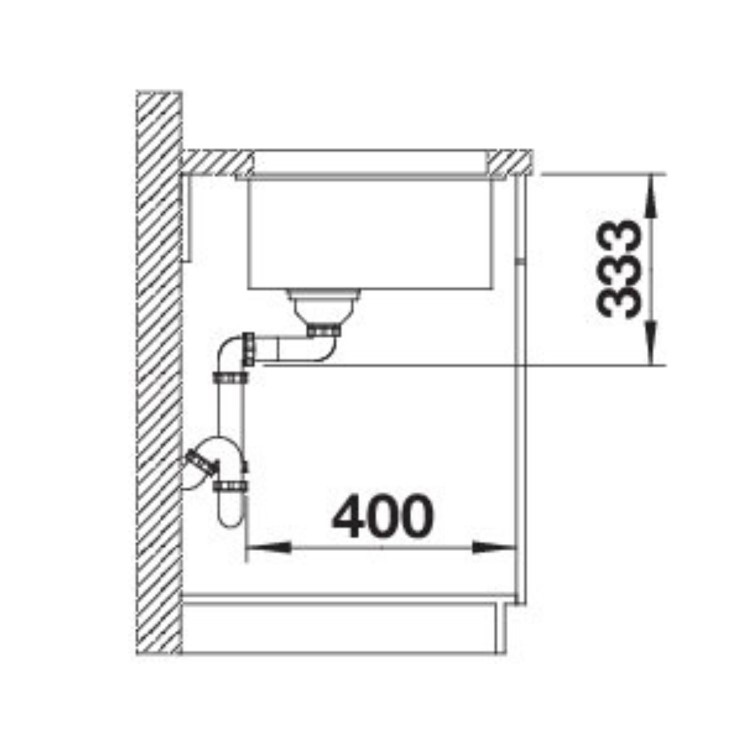 Blanco Rotan 700-U Single Bowl Undermount Anthracite Kitchen Sink