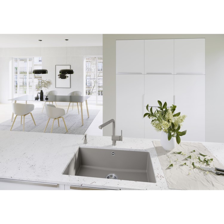 Blanco Rotan 700-U Single Bowl Undermount White Kitchen Sink