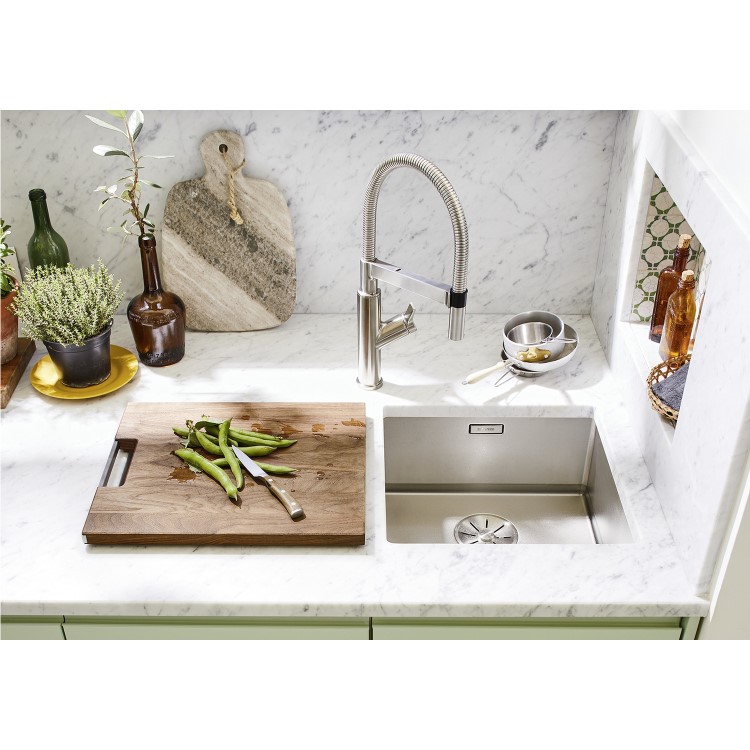 Blanco Claron 400-U Single Bowl Undermount Stainless Steel Kitchen Sink
