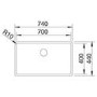 Blanco Claron 700-U Single Bowl Undermount Stainless Steel Kitchen Sink