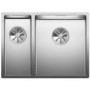 Blanco CLARON 340/180-U 1.5 Bowl Undermount Stainless Steel Kitchen Sink