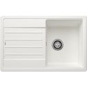 522203 Single Bowl Black Inset White Kitchen Sink - Blanco Legra 45S