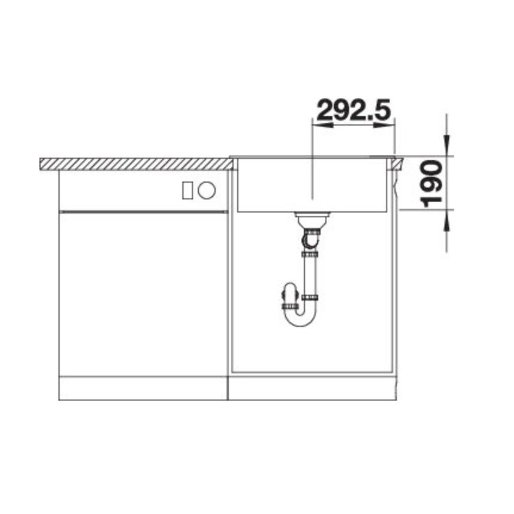 Blanco Legra 6 Silgranit Kitchen Sink - Anthracite