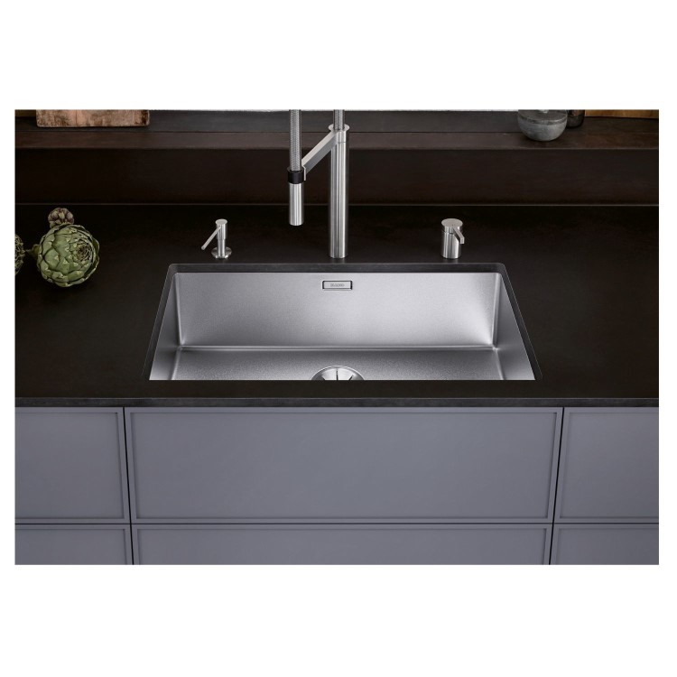 Blanco Claron 700-U Durinox Single Bowl Undermount Stainless Steel Kitchen Sink