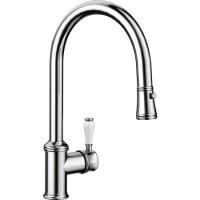 Blanco Vicus Single Lever Spray Kitchen Tap - Chrome