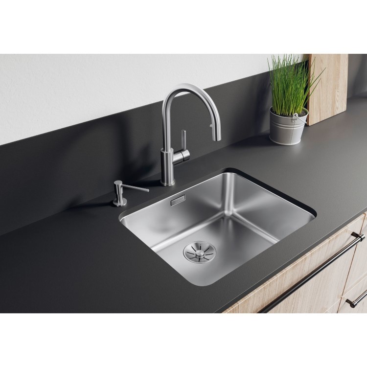 Blanco Solis 500-U Single Bowl Undermount Stainless Steel Kitchen Sink