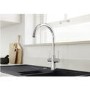 Blanco Max II Dual Lever High Pressure Kitchen Tap - Chrome