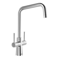 Blanco Jax Dual Lever Kitchen Mixer Tap - Chrome