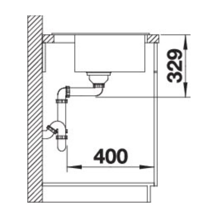 Blanco Legra 6 Single Bowl Undermount Soft White Kitchen Sink