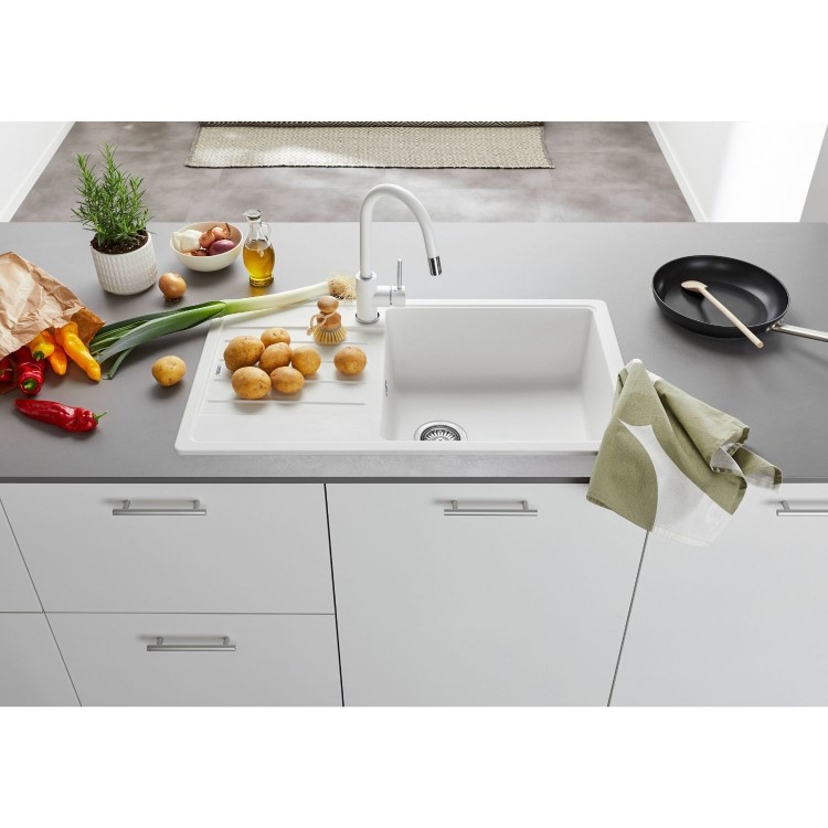 Blanco Legra XL 6 S Single Bowl Undermount Soft White Kitchen Sink