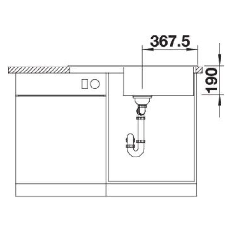 Blanco Legra XL 6 S Single Bowl Undermount Soft White Kitchen Sink
