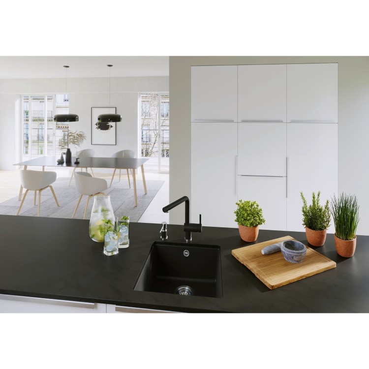 Blanco Rotan 400-U Single Bowl Undermount Soft White Kitchen Sink