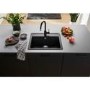 Blanco Legra 6 Single Bowl Inset Volcano Grey Kitchen Sink