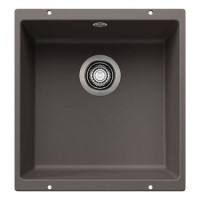 Blanco Rotan 400-U Single Bowl Inset Volcano Grey Kitchen Sink