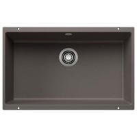 Blanco Rotan 700-U Single Bowl Inset Volcano Grey Kitchen Sink