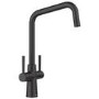 Blanco Jax Dual Lever Monobloc Kitchen Mixer Tap - Black
