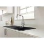 Blanco Jax Dual Lever Monobloc Kitchen Mixer Tap - Black