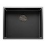 Blanco Claron 500-U Durinox Dark Steel Edition Single Bowl Undermount Kitchen Sink
