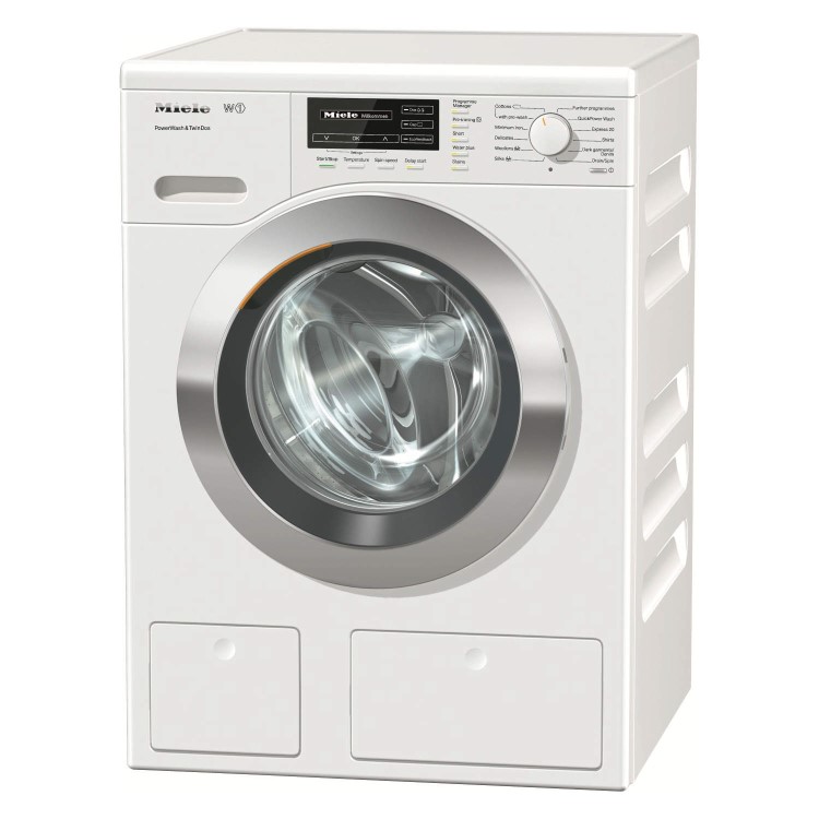 Miele WKH120WPS ChromeEdition SoftSteam 8 kg 1600 rpm Freestanding Washing Machine