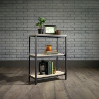 Industrial Style 3 Shelf Bookcase